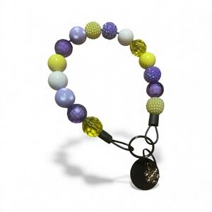 Colorful Beaded Handmade Dog Collar size M